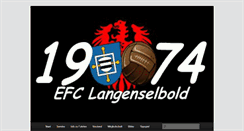 Desktop Screenshot of efc-langenselbold.de